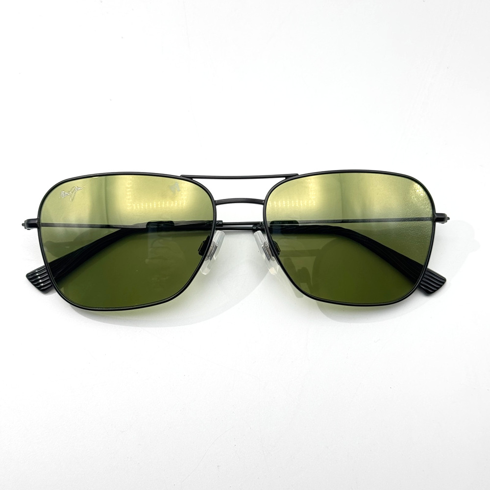 Maui Jim Sunglasses Na'auao MP-SG MJ275-02 Black Navigator Polarized 58-16-145